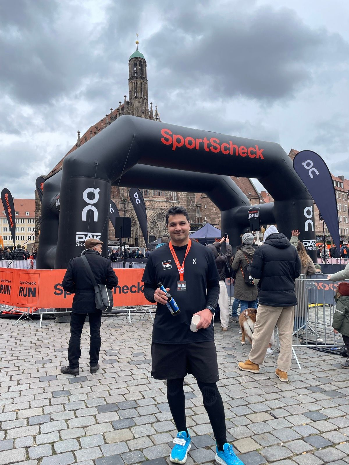 After the SportScheck Run 2025 half marathon in Nürnberg